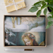 Papier Mousseline Noël de l'enfant et du père (Cadeau)