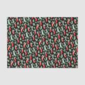 Papier Mousseline Noël de l'occupation des vacances (Recto)