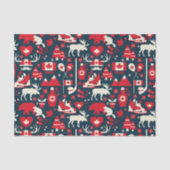 Papier Mousseline Noël de l'ortie canadienne (Recto)