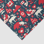 Papier Mousseline Noël de l'ortie canadienne (Détail)