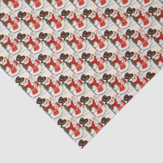 Papier Mousseline Noël de Noël (Détail)