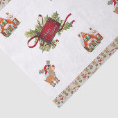 Papier Mousseline Noël de papier de tissu décoratif (Détail)