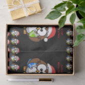 Papier Mousseline Noël de papier de tissu décoratif (Cadeau)