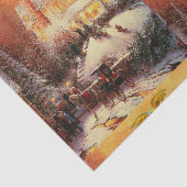 Papier Mousseline Noël de papier de tissu décoratif (Détail)