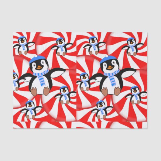 Papier Mousseline Noël de papier de tissu décoratif (Recto)