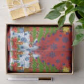 Papier Mousseline Noël de papier de tissu décoratif (Cadeau)