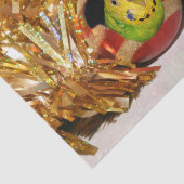 Papier Mousseline Noël de perruche (Détail)