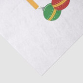 Papier Mousseline Noël de Pickball (Détail)