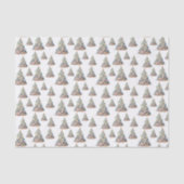 Papier Mousseline Noël de plage (Recto)