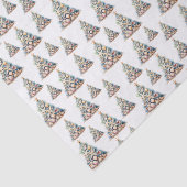 Papier Mousseline Noël de plage (Détail)