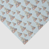 Papier Mousseline Noël de plage (Détail)