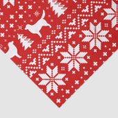 Papier Mousseline Noël de tintement de chiens d'arrêt de canard de (Détail)