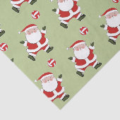 Papier Mousseline Noël de volley-ball (Détail)