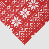 Papier Mousseline Noël des Chiens de Festin écossais| Scottish Terri (Détail)