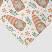 Papier Mousseline Noël des Gnomes scandinaves (Détail)