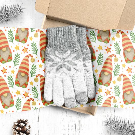 Papier Mousseline Noël des Gnomes scandinaves