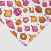 Papier Mousseline Noël des ornements rétro (Détail)