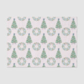 Papier Mousseline Noël du grand-millénaire de Preppy (Recto)