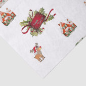 Papier Mousseline Noël du papier de tissus (Détail)