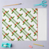 Papier Mousseline Noël Elfes Motif Festif Fête Shelf Elf (Artisanat)