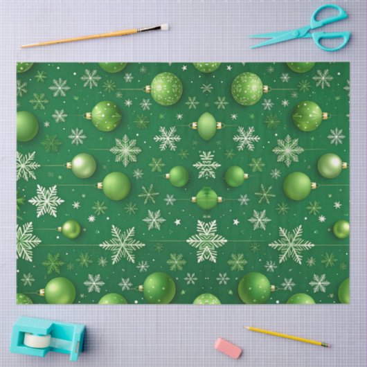 Papier Mousseline Noël éternel (Artisanat)
