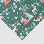 Papier Mousseline Noël Étoile Religieuse De La Nativité De Bethléem (Détail)