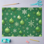 Papier Mousseline Noël Evergreen (Artisanat)
