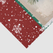 Papier Mousseline Noël festif Belle collection ancienne (Détail)