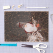 Papier Mousseline Noël Fêtes Rustique Vintage Gnome (Artisanat)