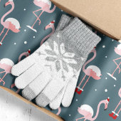 Papier Mousseline Noël Flamant Tropical