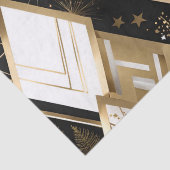 Papier Mousseline noël formes géométriques papier de tissu (Détail)