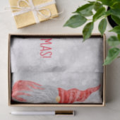 Papier Mousseline Noël Gnome Dit Joyeux Noël ! (Cadeau)