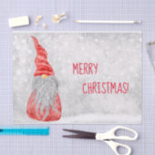 Papier Mousseline Noël Gnome Dit Joyeux Noël ! (Artisanat)