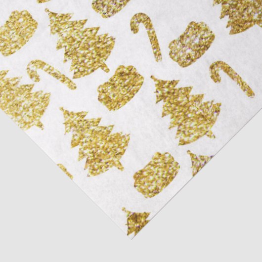 Papier Mousseline Noël Gold Series Design 13 (Détail)