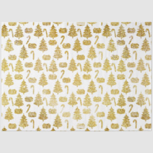 Papier Mousseline Noël Gold Series Design 13