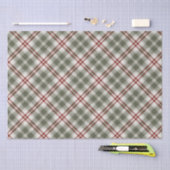 Papier Mousseline Noël-Holly-PLAID-ARRIÈRE - PLAN-Souhaits d'hiver (Artisanat)