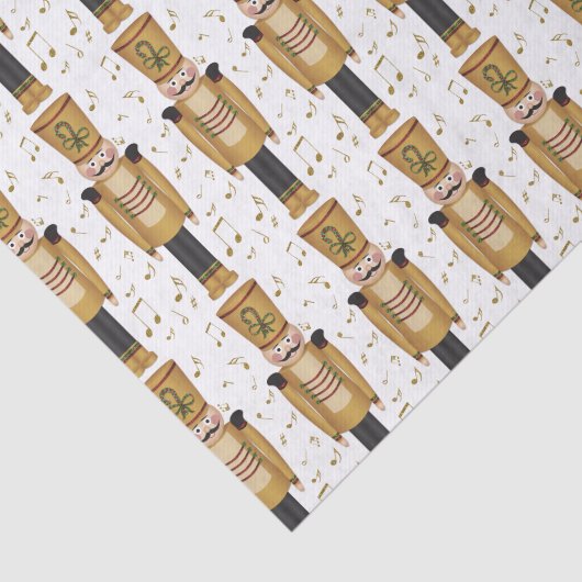 Papier Mousseline Noël Jouet Soldat Nutcracker Xmas (Détail)