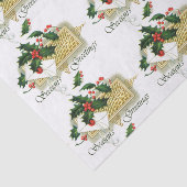 Papier Mousseline Noël Joyeuses Fêtes (Détail)