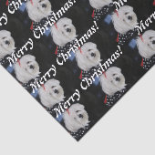 Papier Mousseline Noël maltais (Détail)