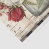 Papier Mousseline Noël Mason Jars (Détail)