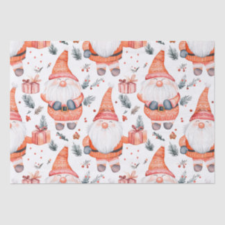 Papier Mousseline Noël mignon Père Noël