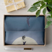 Papier Mousseline Noël militaire de père Noël, Sleigh et F-16 Jets (Cadeau)