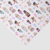 Papier Mousseline Noël Motif Nutcracker (Détail)