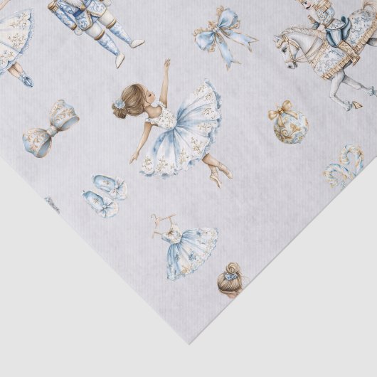 Papier Mousseline Noël Motif Nutcracker (Détail)