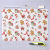 Papier Mousseline Noël Motif sans ambages (Artisanat)