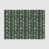 Papier Mousseline Noël Motif sans ambages (Recto)