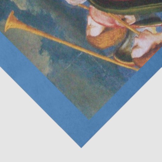 Papier Mousseline NOËL MUSICAL ANGELS Noël (Détail)