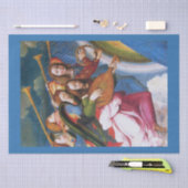 Papier Mousseline NOËL MUSICAL ANGELS Noël (Artisanat)