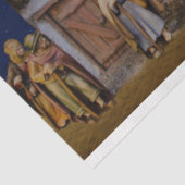 Papier Mousseline Noël Nativité Manger 3 Découpage Tissu papier (Détail)