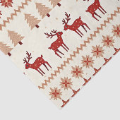 Papier Mousseline Noël nordique (Détail)